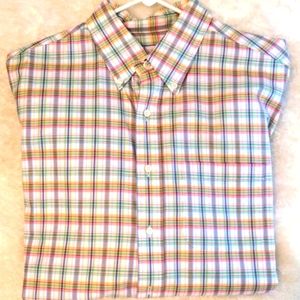 Brooks Brothers Pastel Plaid Button Down